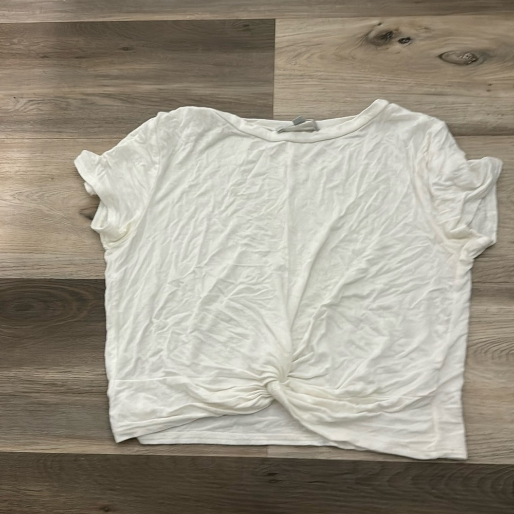 White soft shirt.